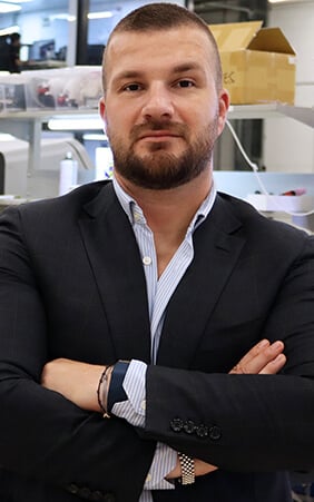 Dino Dedic, CEO of Air Q