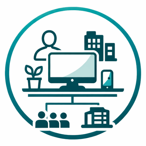 Living room furniture icon with couch and floor lamp