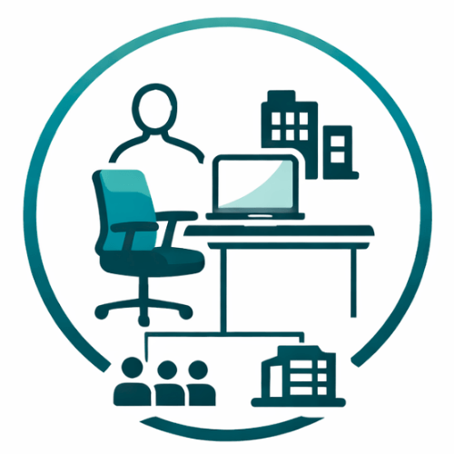 Living room furniture icon with couch and floor lamp